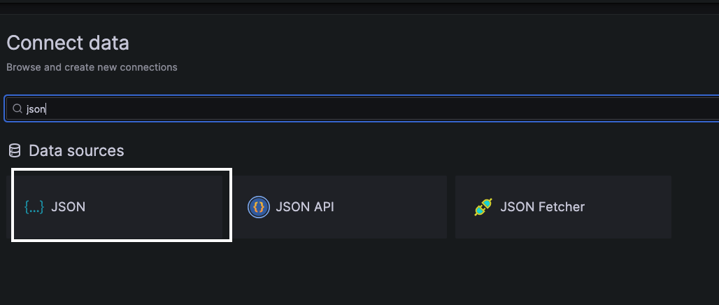 Data Source Option